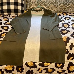 Army Green Cardigan